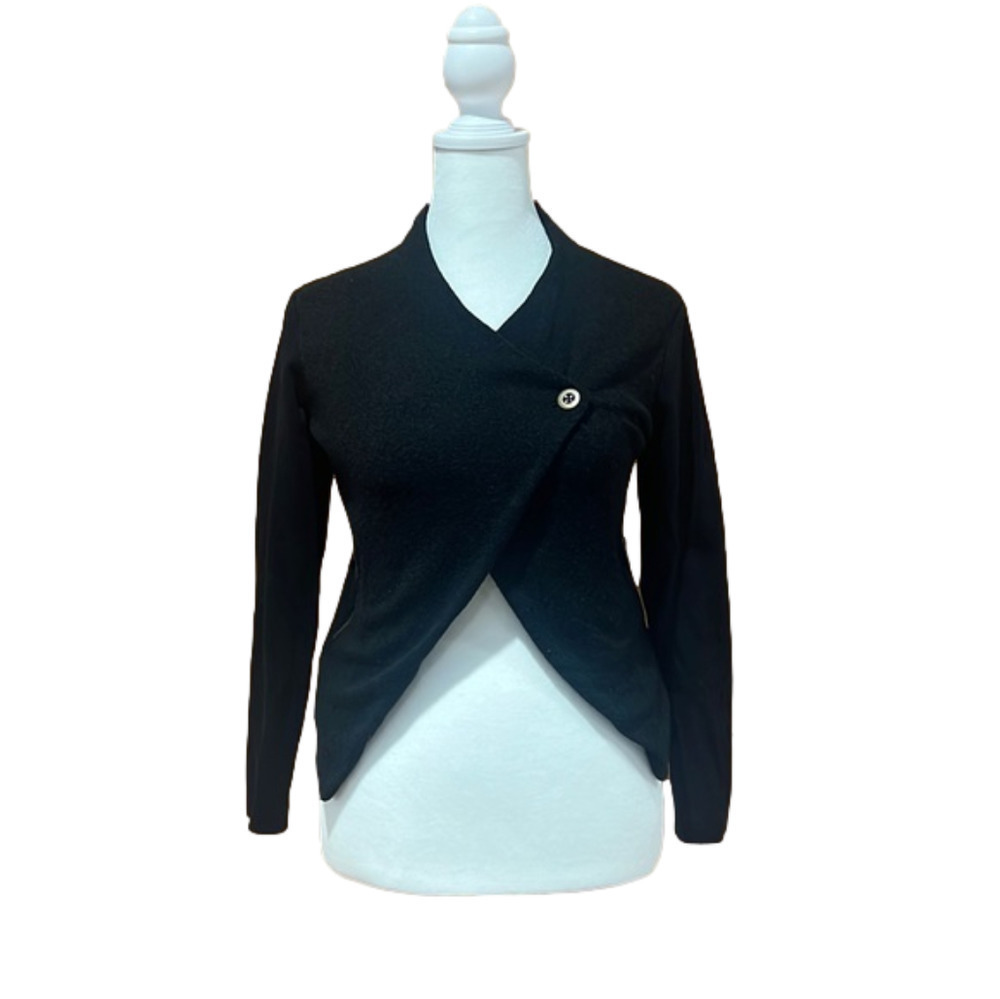 Halogen Wrap Jacket Sweater Long Sleeve Woman XS
